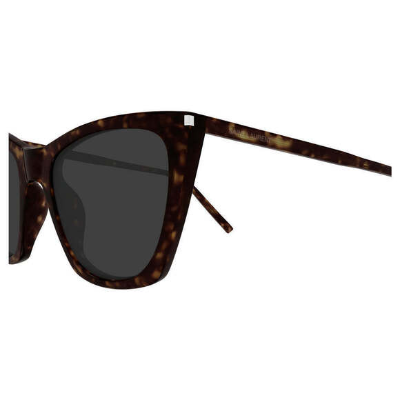 NWT Yves Saint Laurent SL-214-KATE-THIN Havana 55mm Sunglasses main image 4